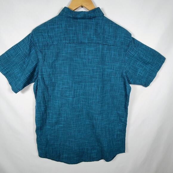 Columbia Regular Fit Men's Small Button-Down Short Sleeve Plaid Shirt NWT - Picture 2 of 8